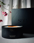 The Luxury Collection - Crushed Lime & Sea Salt | Indulge in elegance with our 1.7kg, Luxury Crushed Lime and Sea Salt Candle. Experience 160hr of aromatic bliss in any space. | SOJA Fragrances