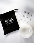 Selenite Charging Bowls | Browse our selenite charging bowls at Soja Fragrances. Ideal for recharging your crystals, these bowls are both functional and beautifully crafted. | SOJA Fragrances