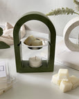 Olive Arch Wax Warmer