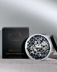 Protect - Black Tea & Bergamot Candle | Embrace the protective energy of our Melbourne-crafted, Black Tourmaline Crystal-infused Candle. Ignite for up to 70h of soothing Black Tea & Bergamot aroma. | SOJA Fragrances