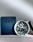 Energise - Shanghai Green Chai Candle | Elevate your ambiance with our Bloodstone Crystal-Infused Candle. Handcrafted in Melbourne, it combines the unique scent with the power of daily motivation. | SOJA Fragrances