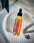 Abundance - Vanilla Caramel Room Spray | Elevate your space - Abundance - Citrine-infused Vanilla Caramel room spray perfect for prosperity and positivity. Luxuriously blended for the ultimate aroma. | SOJA Fragrances