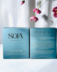 Cleanse - Crushed Lime & Sea Salt Candle | Enhance calm with our Clear Quartz-Infused Candle. Experience clean, long-lasting lime & sea salt fragrance for 70 hours of tranquility. Shop now! | SOJA Fragrances