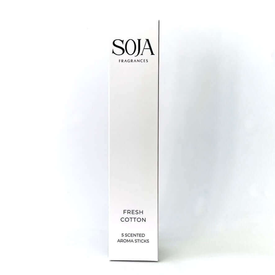 Aroma Stick - Fresh Cotton | Discover the liquid-free way to fragrance your home with Aroma Sticks - Fresh Cotton. Continuous, calming scent without the mess. Shop Soja Fragrances now. | SOJA Fragrances