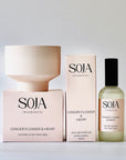 Eau De Parfum - Ginger Flower & Hemp | Discover our ceramic Eau De Parfum room sprays at Soja Fragrances. Handcrafted with luxurious scents, these sprays add elegance to any room. | SOJA Fragrances