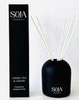 Aroma Stick - Green Tea & Lemon | Discover the liquid-free way to fragrance your home with Aroma Sticks - Green Tea & Lemon. Continuous, calming scent without the mess. Shop Soja Fragrances now. | SOJA Fragrances