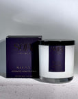 Relax - Japanese Honeysuckle Candle | Elevate tranquility with our Relax Candle, handcrafted in Melbourne. Enjoy soothing Japanese Honeysuckle aroma with Amethyst crystal energy. | SOJA Fragrances