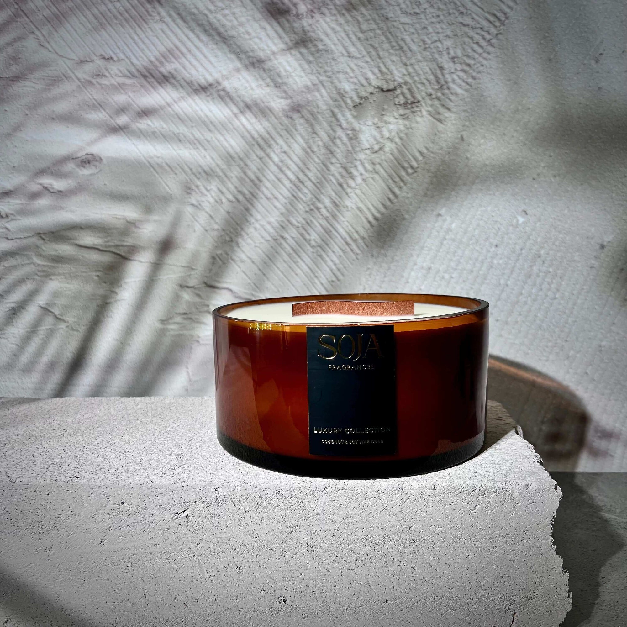 The Luxury Collection - Virtue | Experience elegance with Soja&#39;s Virtue Candle from our Luxury Collection. Crafted for serenity with a unique S-Shape wick and exquisite fragrance. | SOJA Fragrances