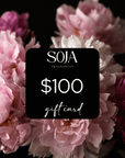 Soja Fragrances Gift Card | Shop Soja Fragrances for gift cards. Instant email delivery, easy-to-use unique codes. Give the gift of choice to that special someone. | SOJA Fragrances