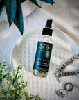 Release - Lemongrass & Persian Lime Room Spray | Discover our luxurious Prehnite-crystal infused Lemongrass & Persian Lime Room Spray. Enhance ambiance & enjoy lasting freshness safely on fabrics. | SOJA Fragrances