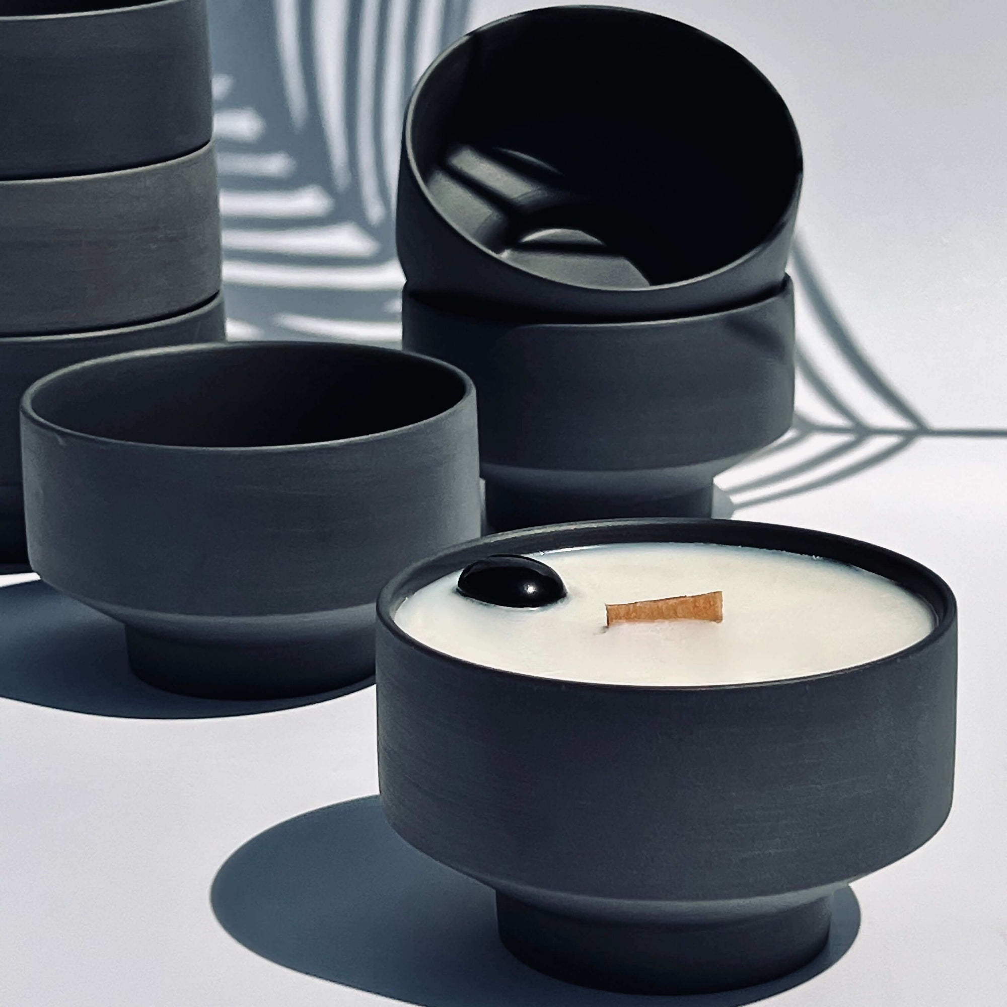 The Ceramics - Sea Salt &amp; Driftwood | Elevate your space with The Ceramics&#39; Sea Salt &amp; Driftwood candle. Luxury scents and elegant design for the perfect home addition. | SOJA Fragrances